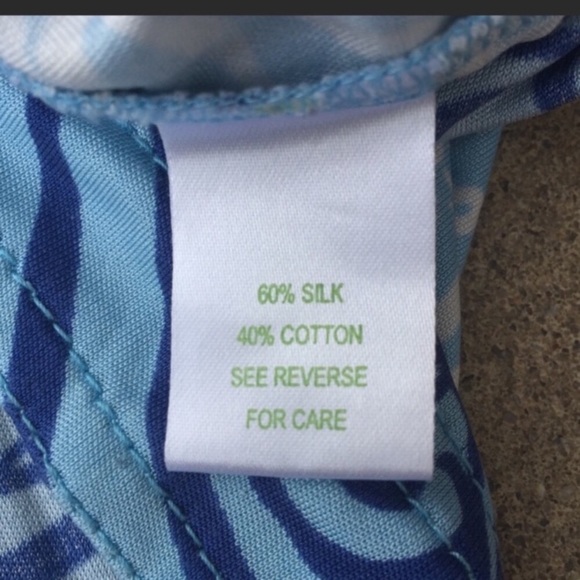 Lily Pulitzer silk blend sleeveless blouse - Picture 6 of 7